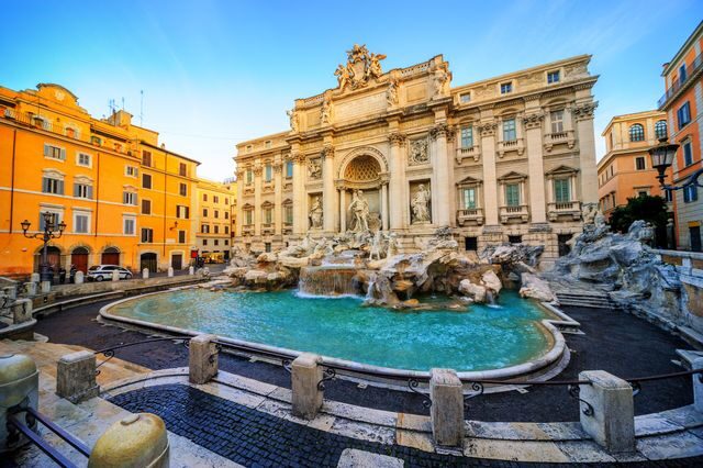 Řím, fontana di trevi