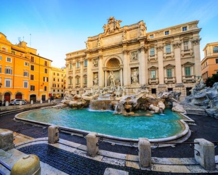 Řím, fontana di trevi